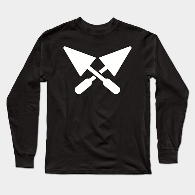 Mason trowels Long Sleeve T-Shirt by Designzz